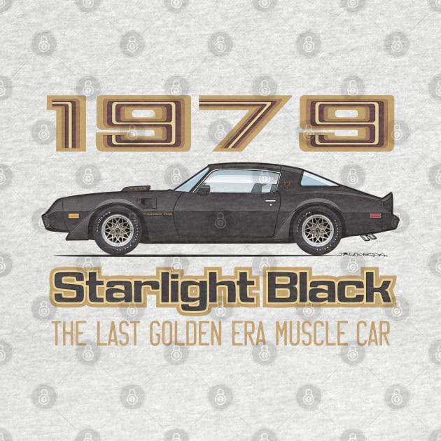 Factory Colors-Starlight Black w. Gold Graphics by ArtOnWheels